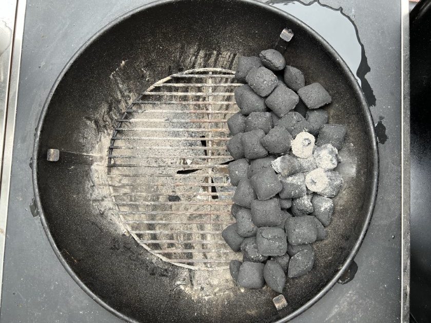 Minon method on the Weber kettle.