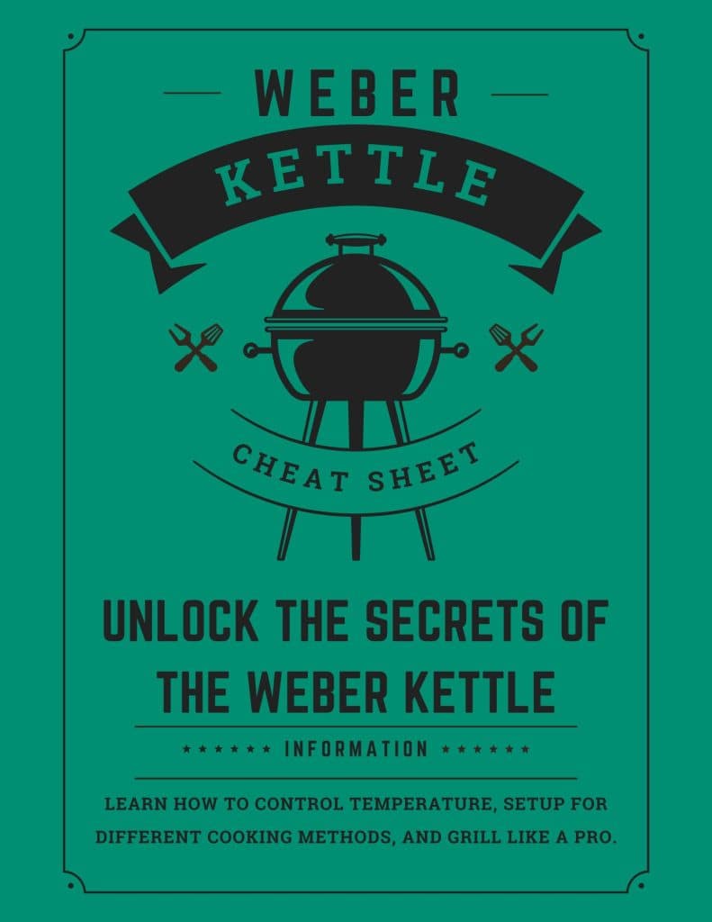 Weber Kettle cheat sheet cover.