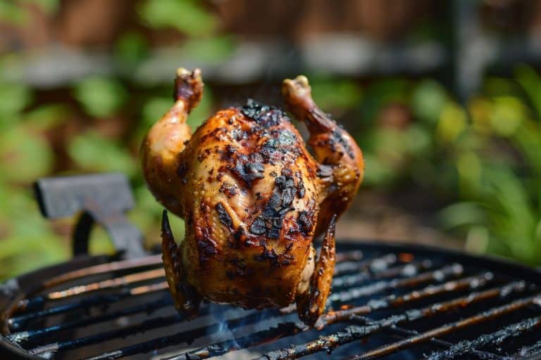 Awesome Beer Can Chicken on the Weber Kettle Grill