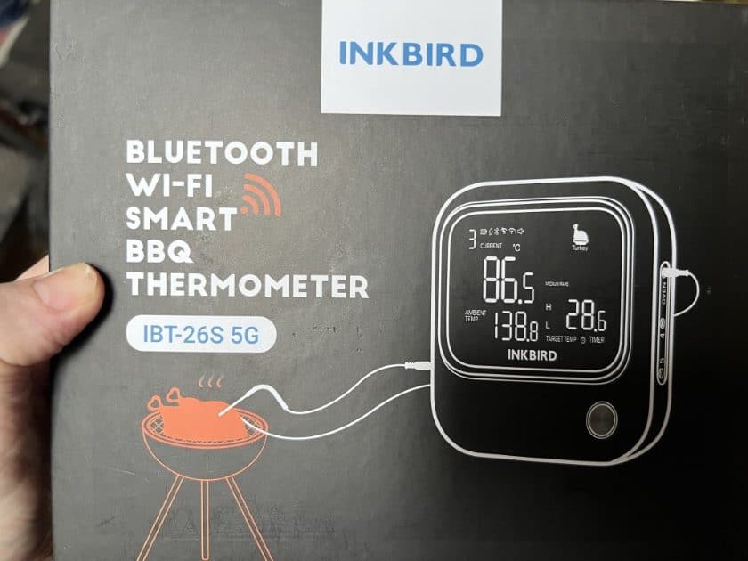 Inkbird IBT-265 Bluetooth and Wireless Meat Thermometer.